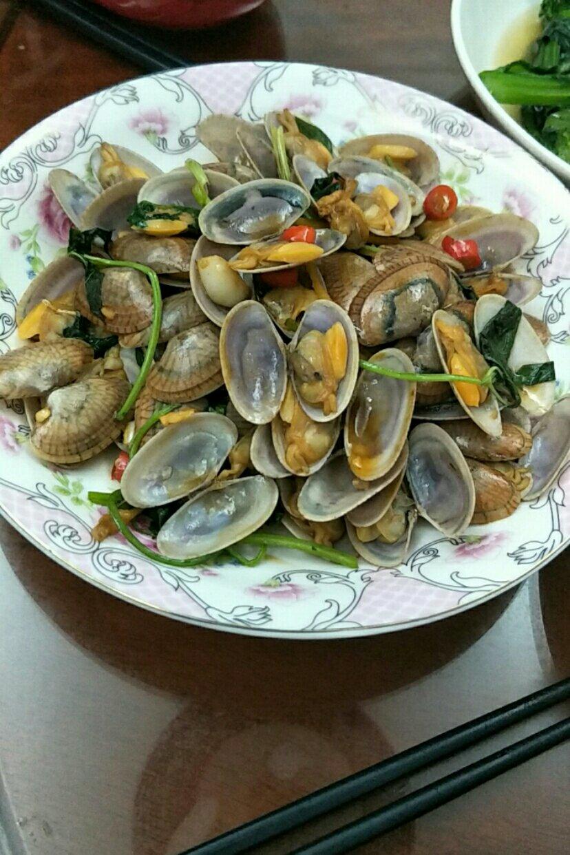 酱香炒花甲🐚蛤蜊🐚