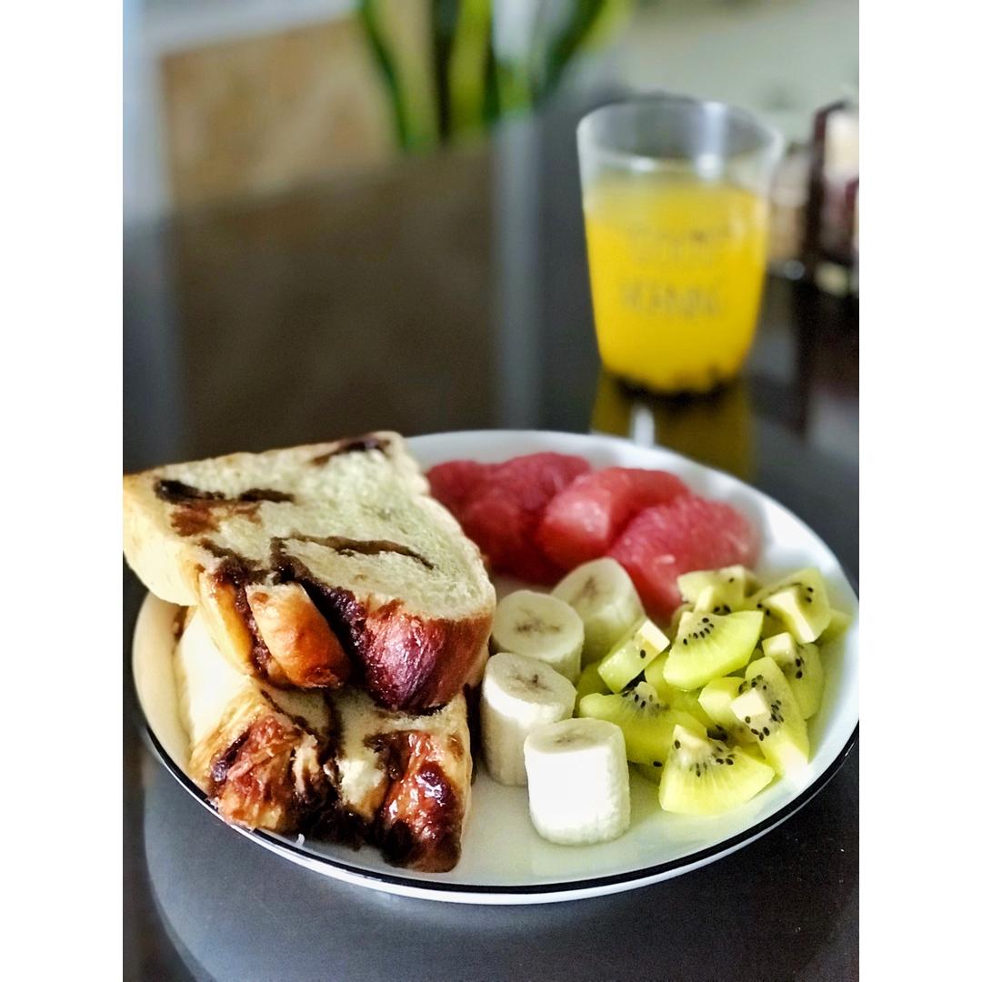 绵软红糖流心吐司