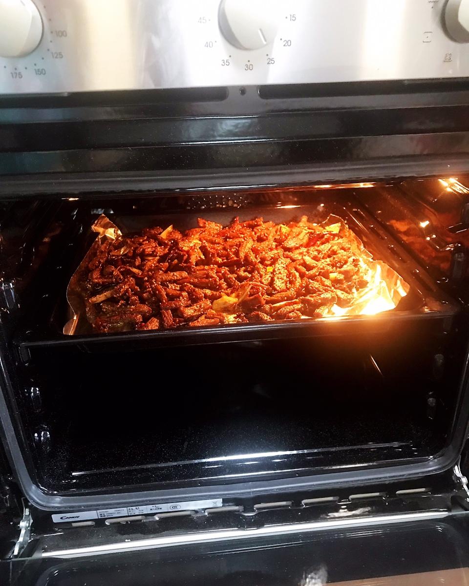 自制烤箱牛肉干