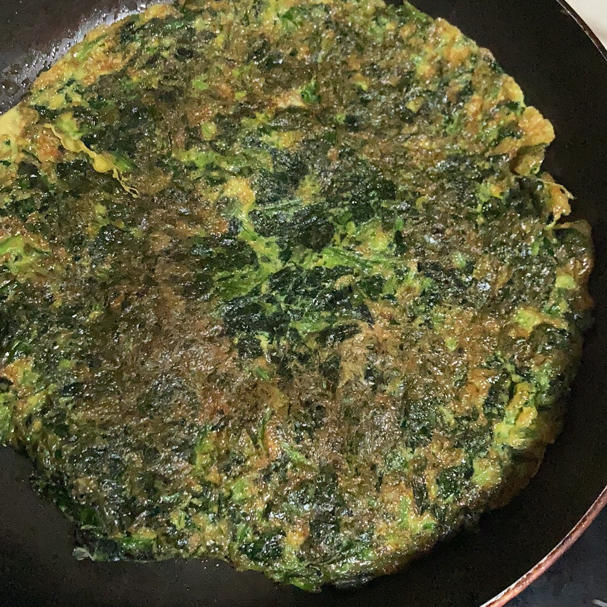 低脂菠菜鸡蛋饼