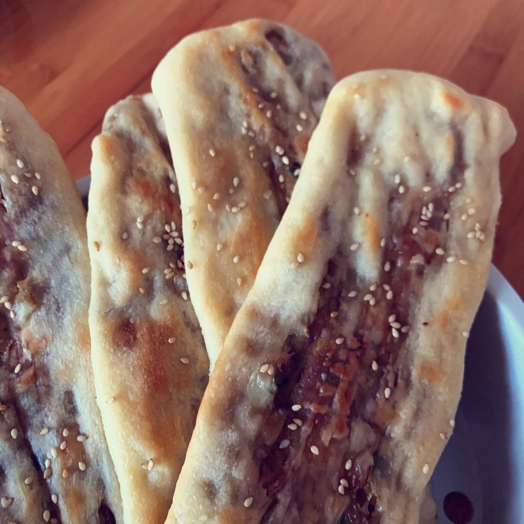 榨菜鲜肉锅盔（发面、死面通用）