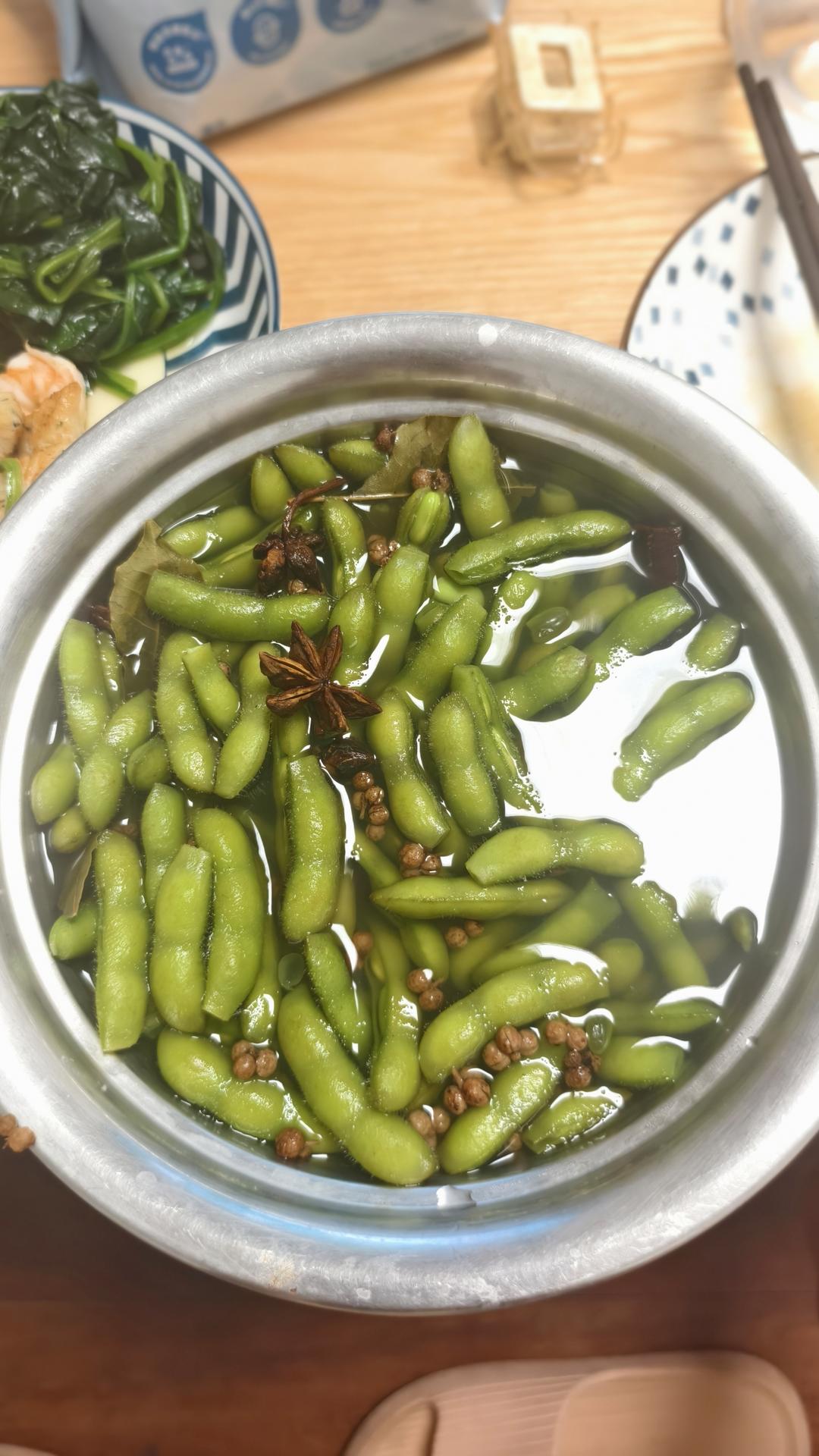 超级简单的煮毛豆