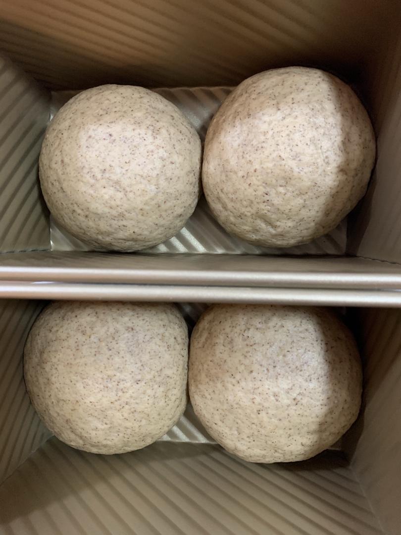 【健康烘培】超低卡黑全麦吐司