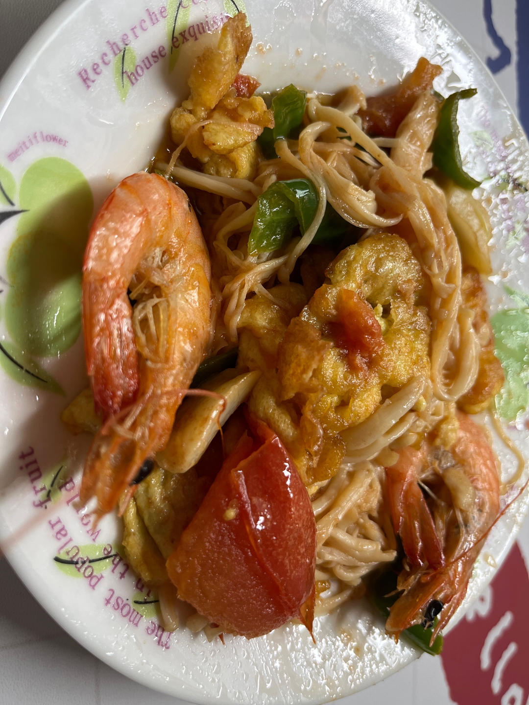 零基础下饭神器(西红柿金针菇鸡蛋)