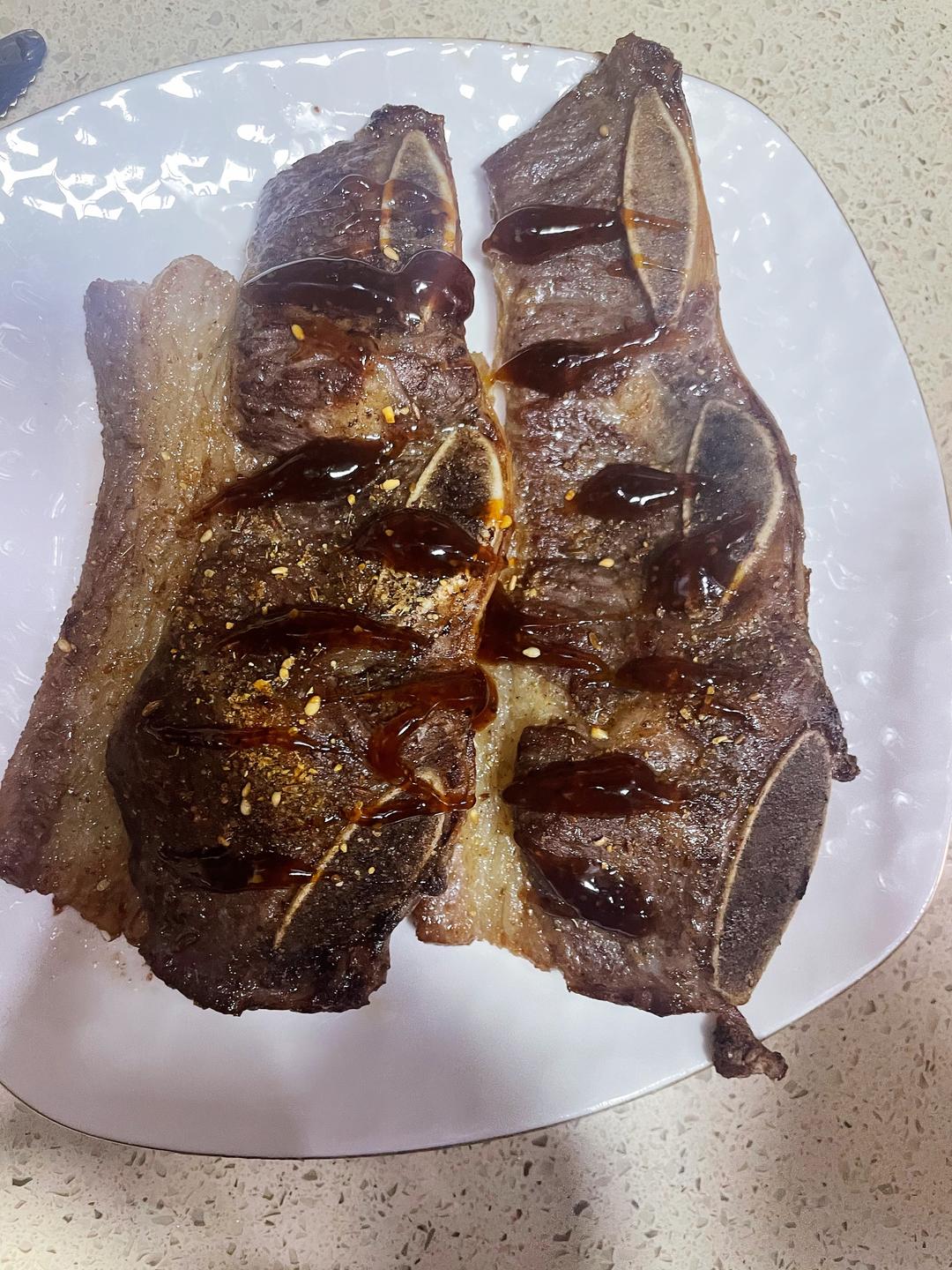 烤箱版牛仔骨排