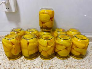 自制黄桃罐头的做法 步骤13