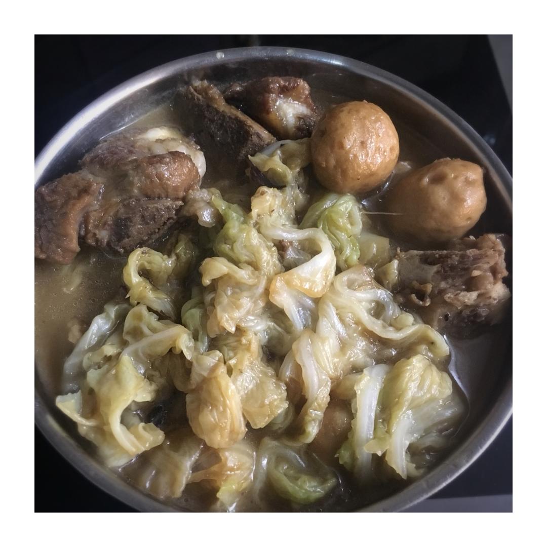 排骨炖大白菜