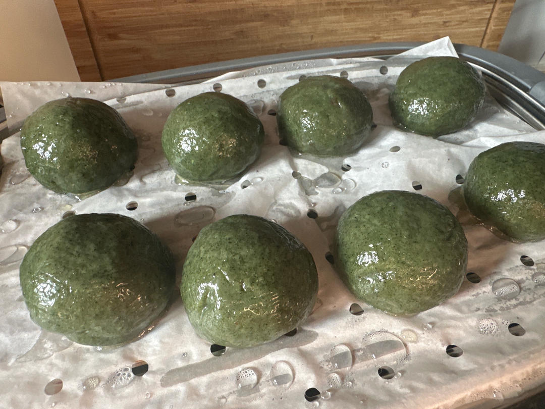 《Tinrry+》咸蛋黄肉松青团+红豆沙青团