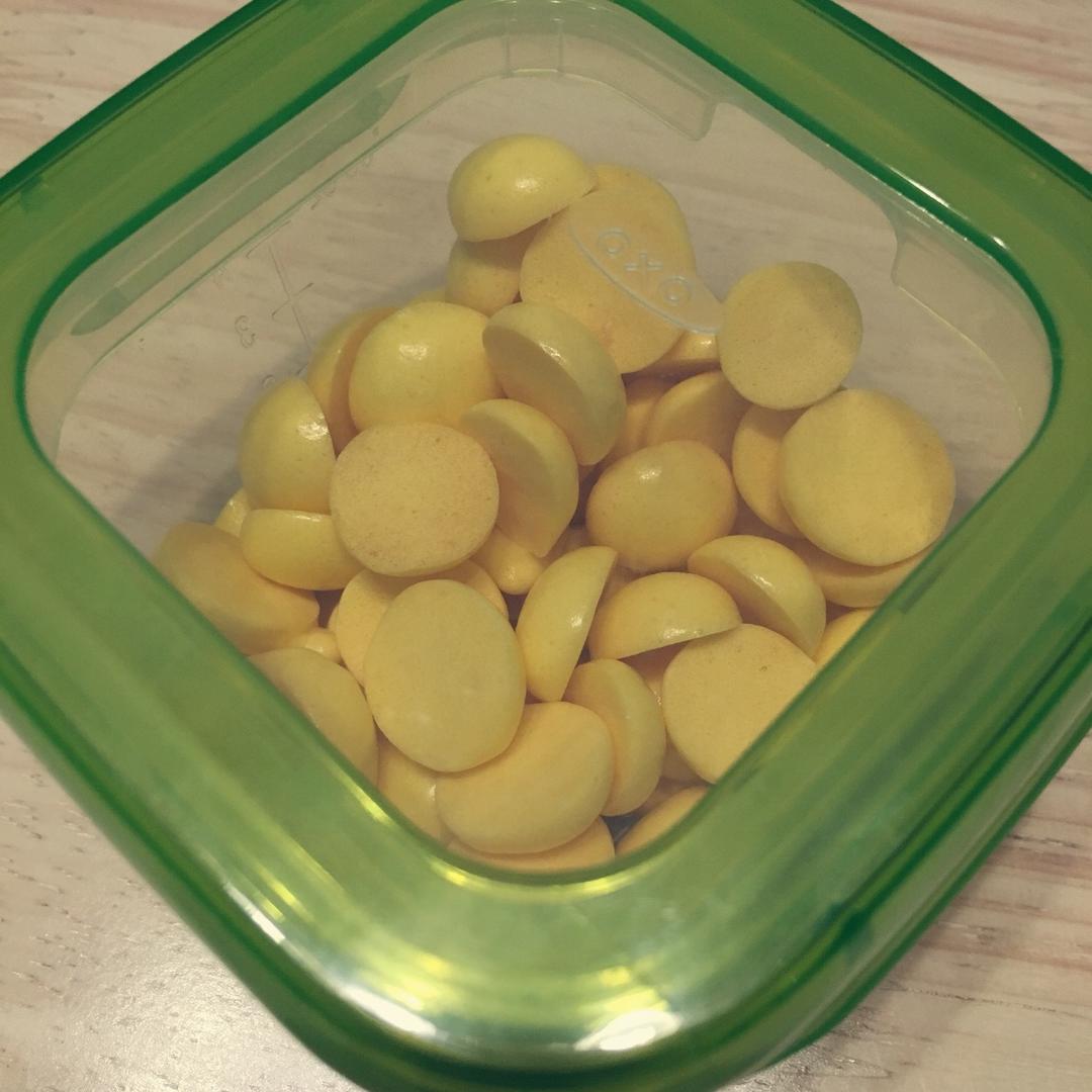 入口即化的无添加蛋黄溶豆
