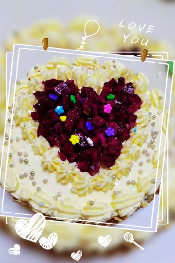 8寸水果生日蛋糕