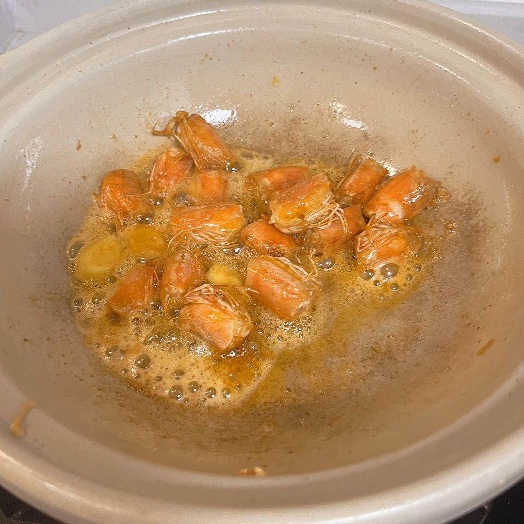 满分经典潮汕砂锅虾粥