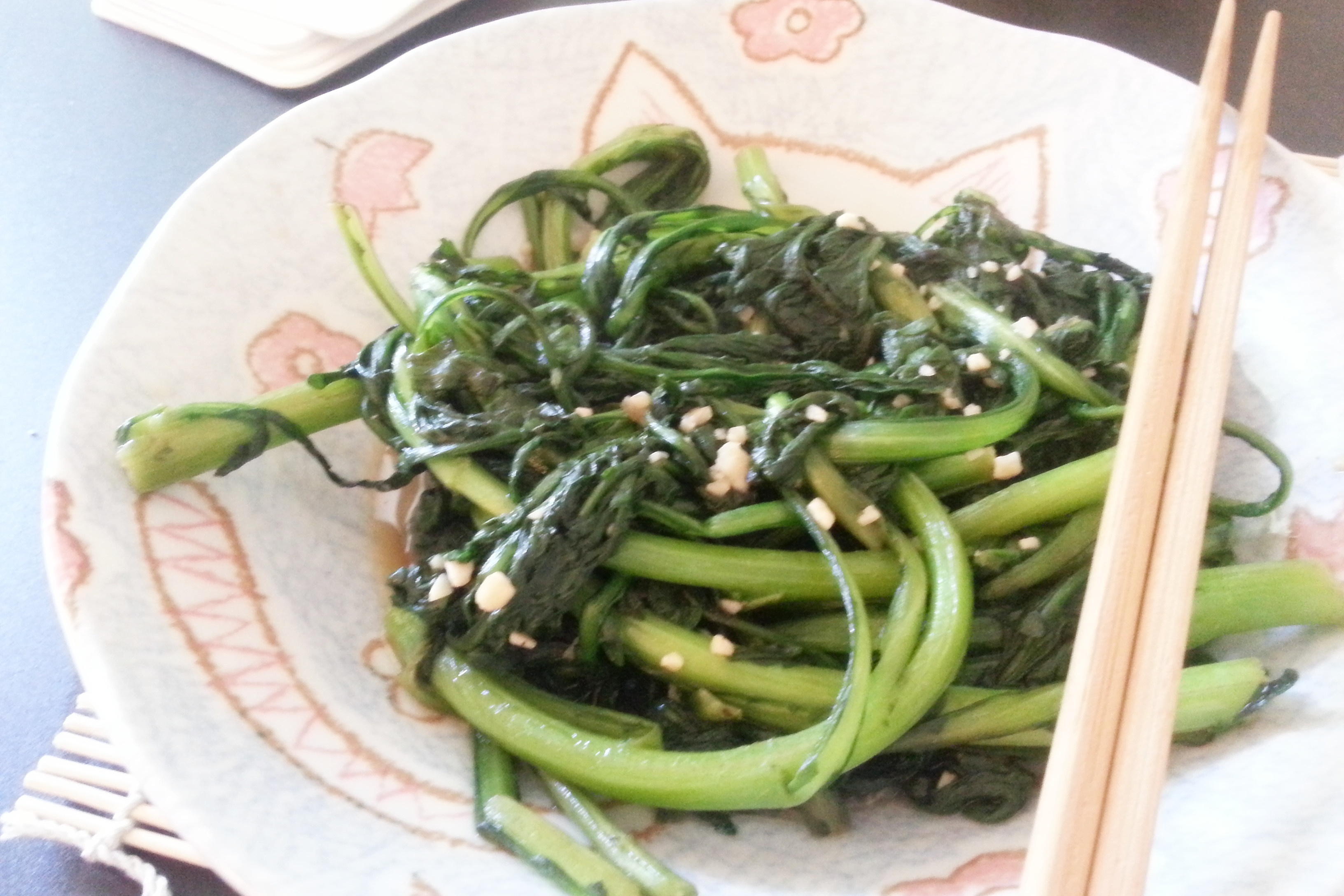 清炒茼蒿