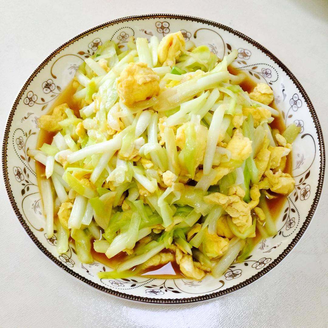 韭黄炒蛋