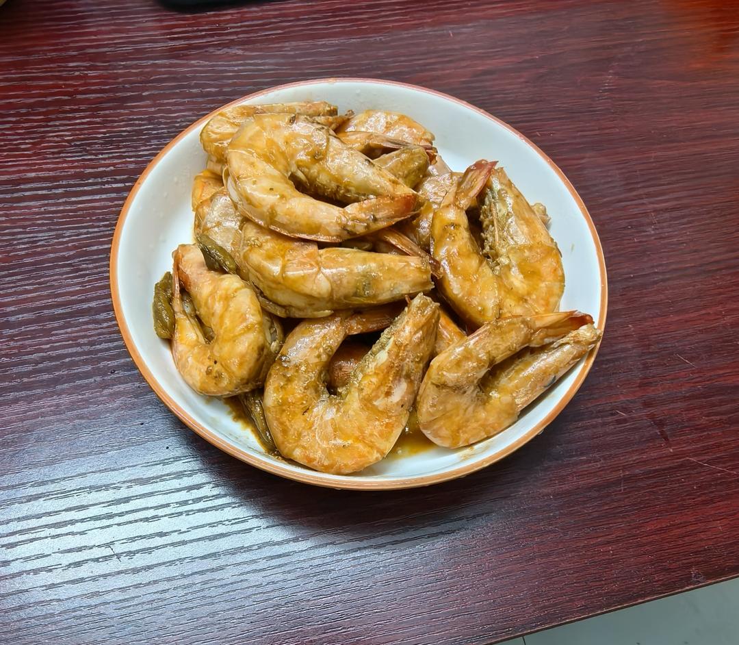家庭版油焖大虾
