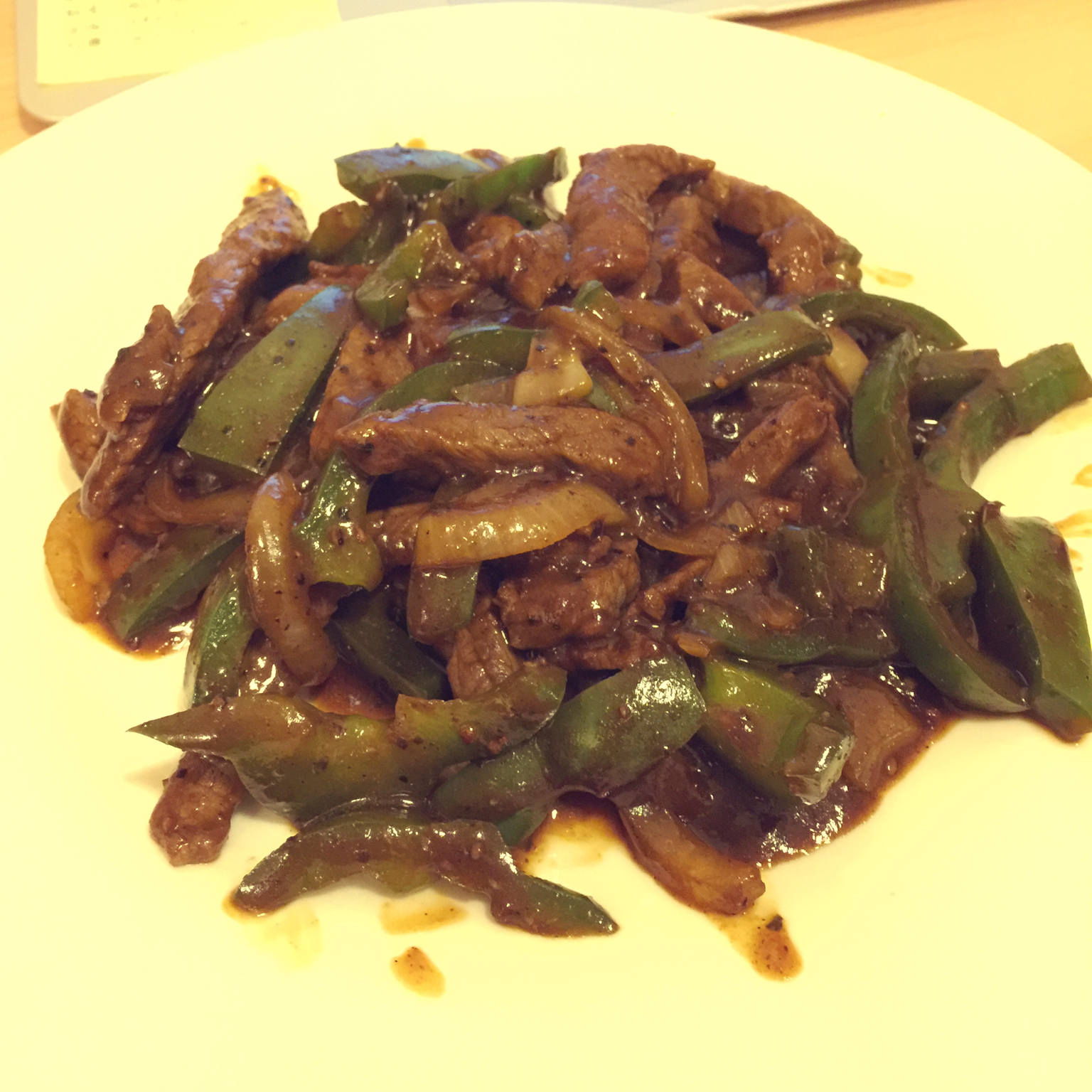 黑椒牛柳