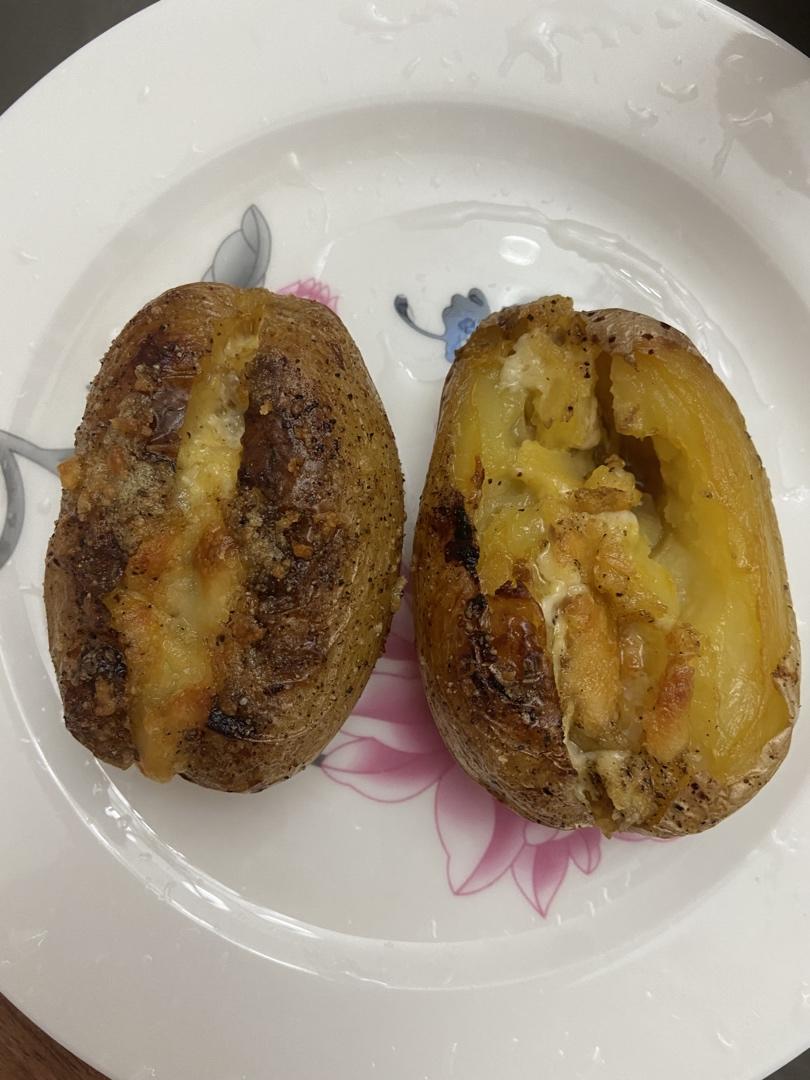 科达·布莱克的超快手烤土豆（微波炉/烤箱）