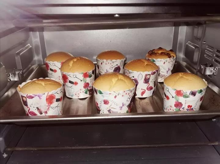 纸杯蛋糕 8寸戚风蛋糕的量