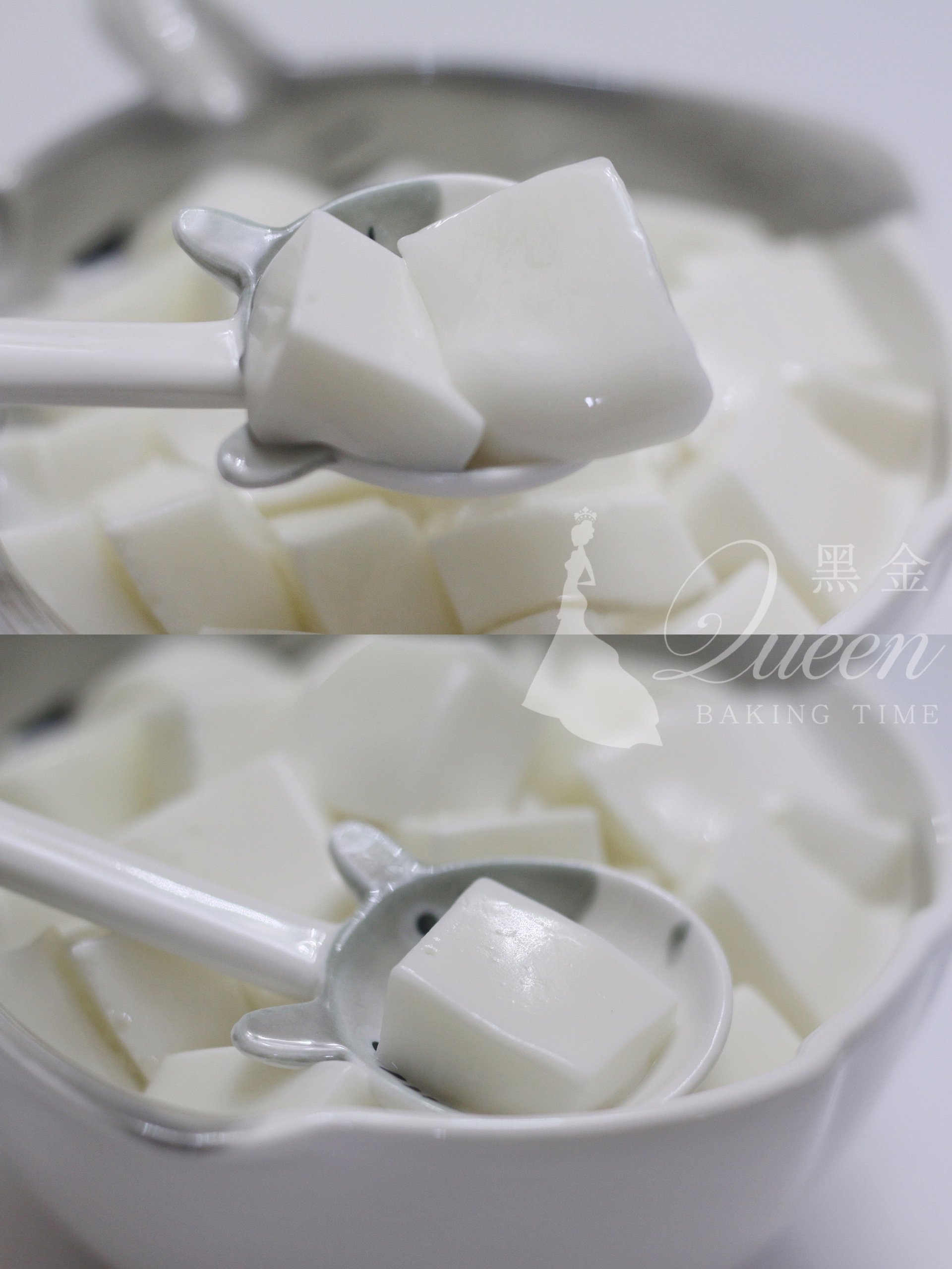 香甜滑嫩‼️椰浆白凉粉