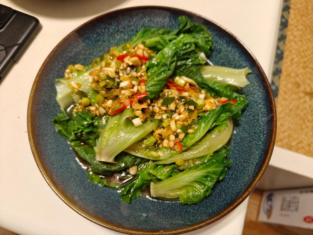 广式白灼生菜(酒店配方)