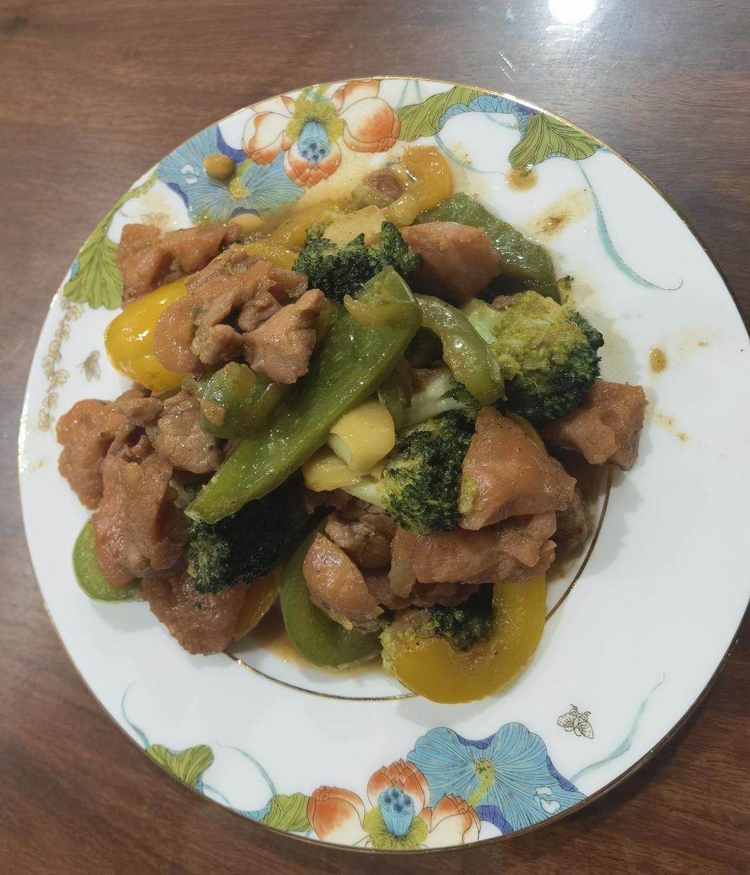 🍃高颜值超好吃❗️蚝油彩椒香菇炒香肠
