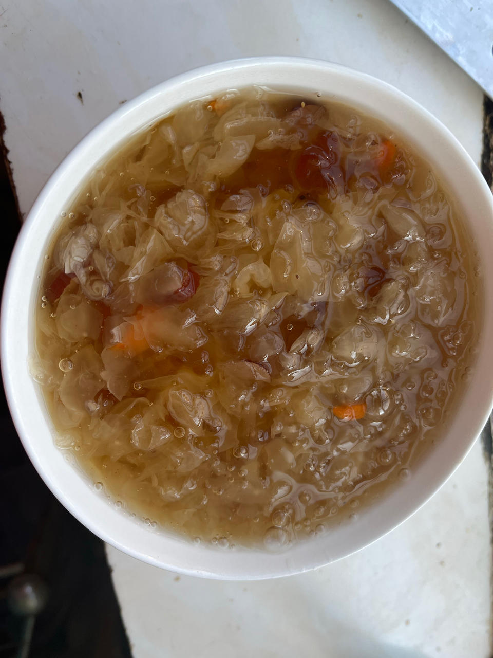 软糯桃胶银耳羹（电饭锅版