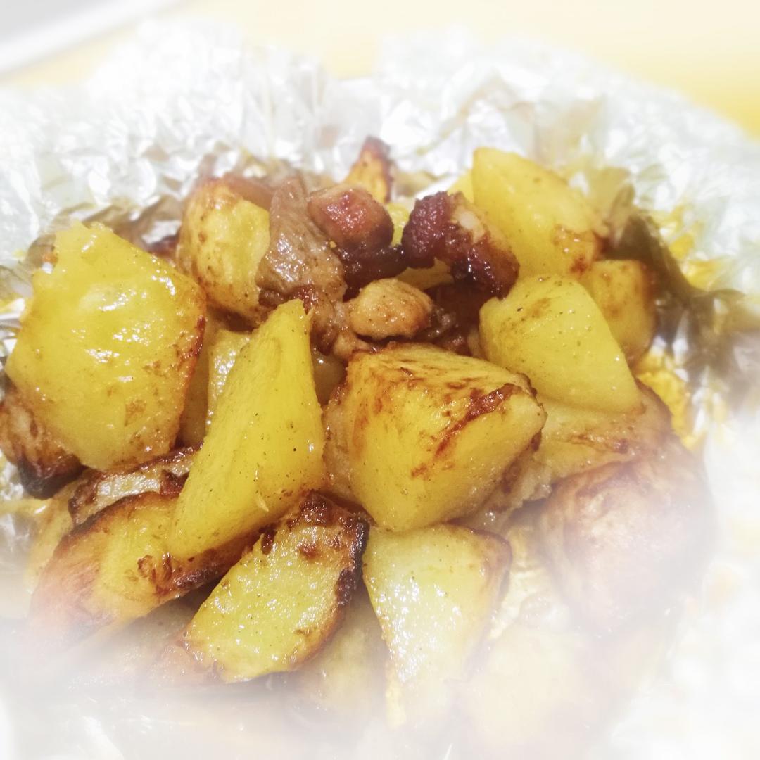 空气炸锅炸薯角