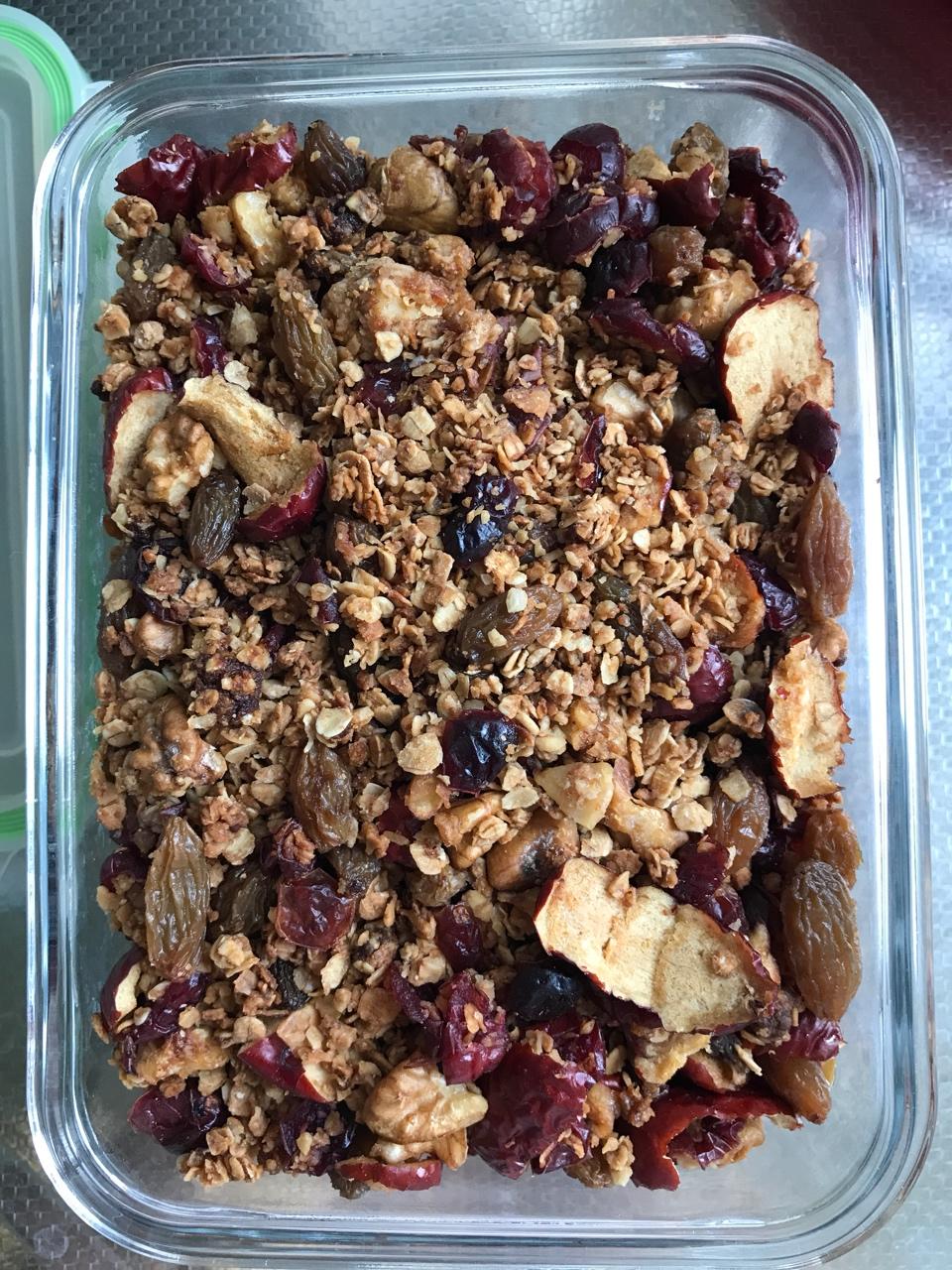 Today's breakfast 格兰诺拉脆麦片