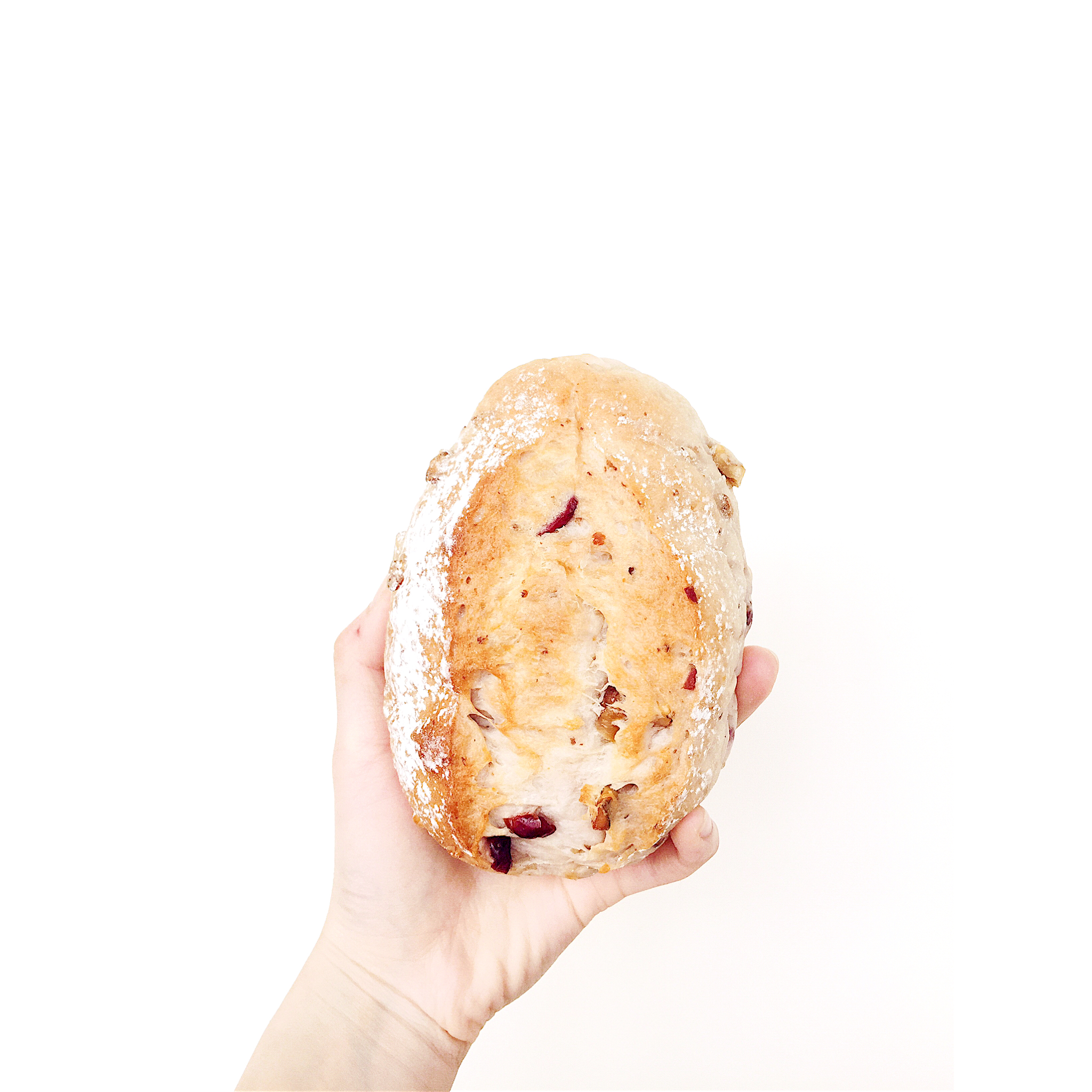 全麦核桃包～软欧包