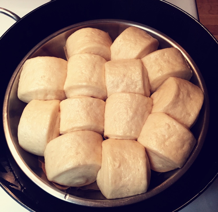 面包机版超松软牛奶馒头