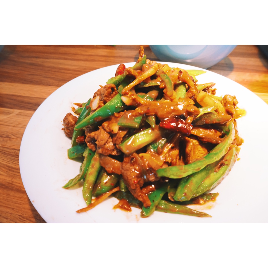 孜然牛肉粒