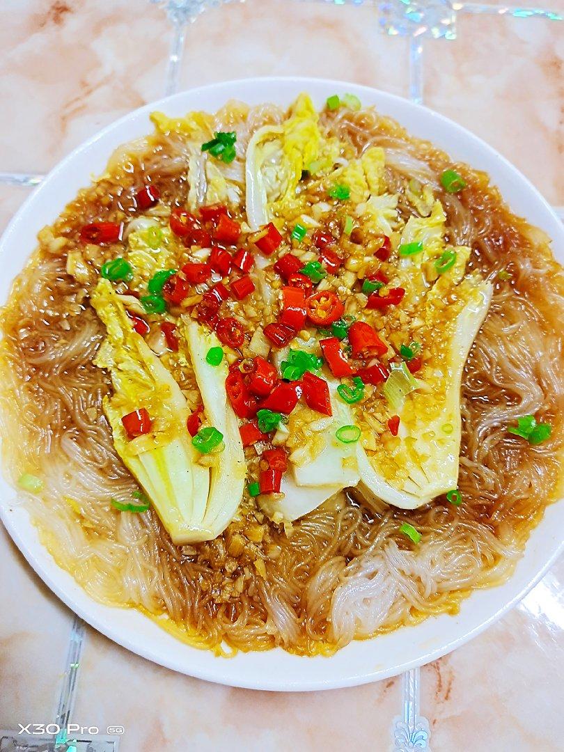 蒜蓉粉丝娃娃菜