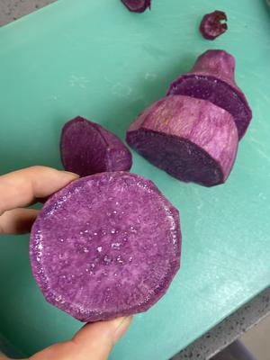 香滑紫薯奶昔的做法 步骤1