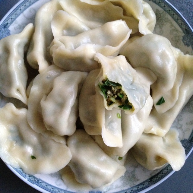 猪肉韭菜饺子