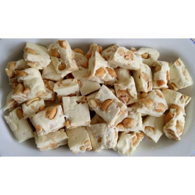 小才微善的向日葵做的多味花生牛轧糖