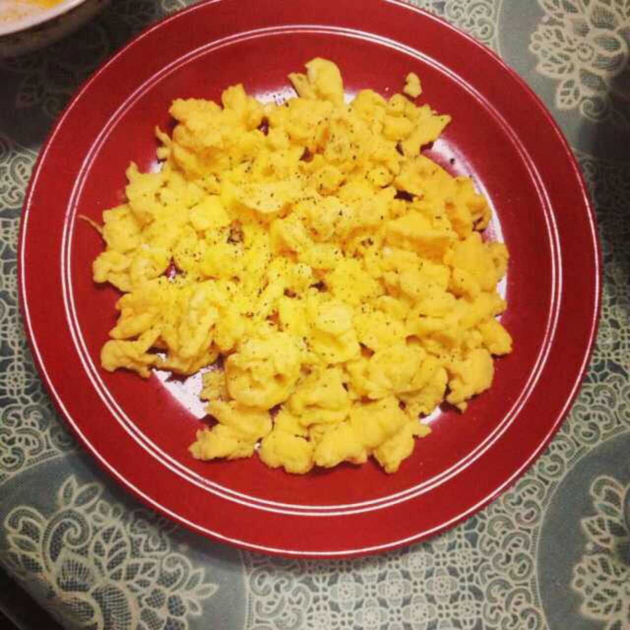 scramble egg —— 经典美式早餐