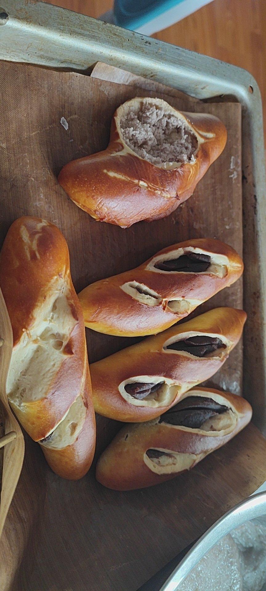 德式碱水面包｜红豆碱水面包｜0糖低卡｜超快手｜免发酵｜免手套膜｜免冷冻