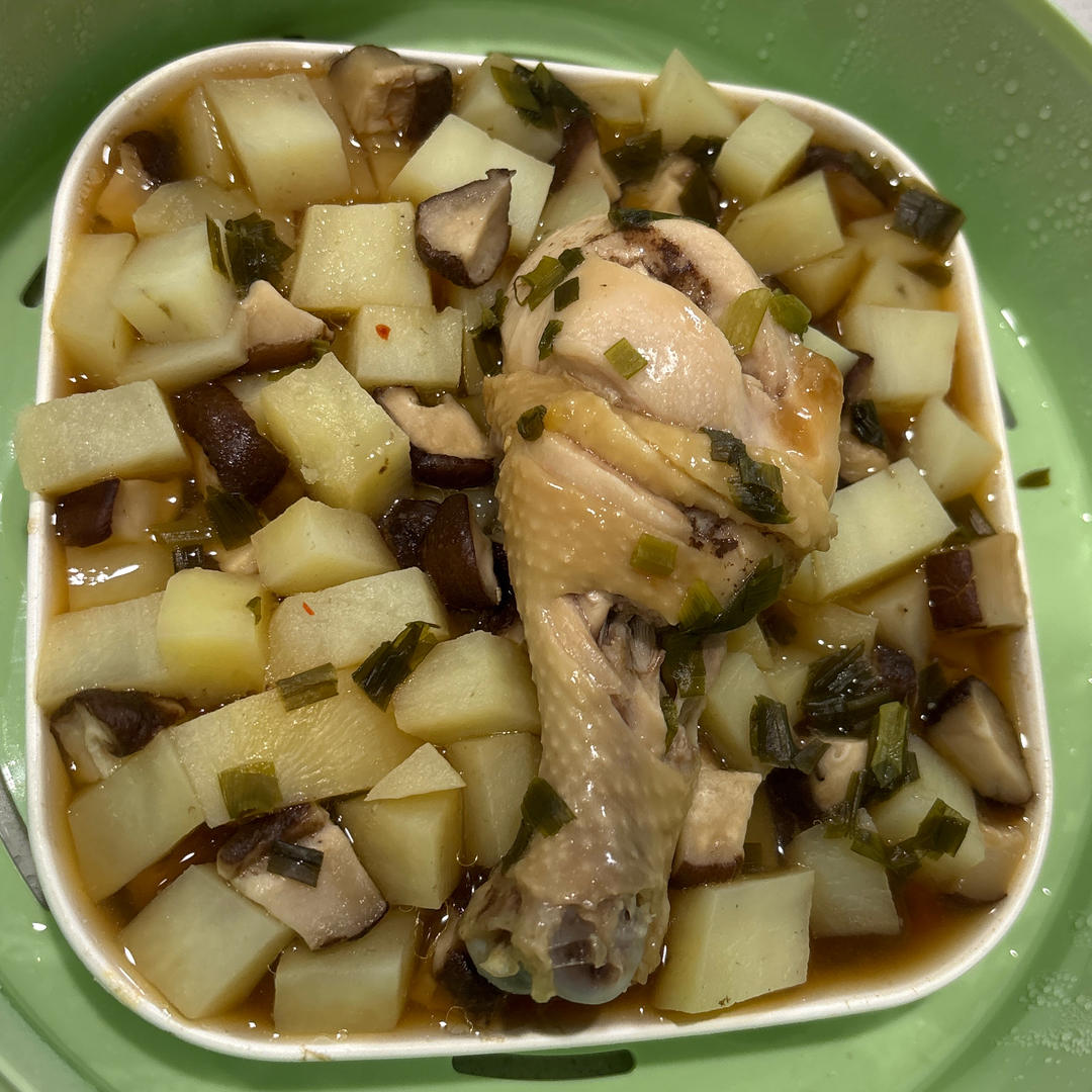 减脂也可以吃的时蔬蒸鸡腿🍗又鲜又嫩又快手