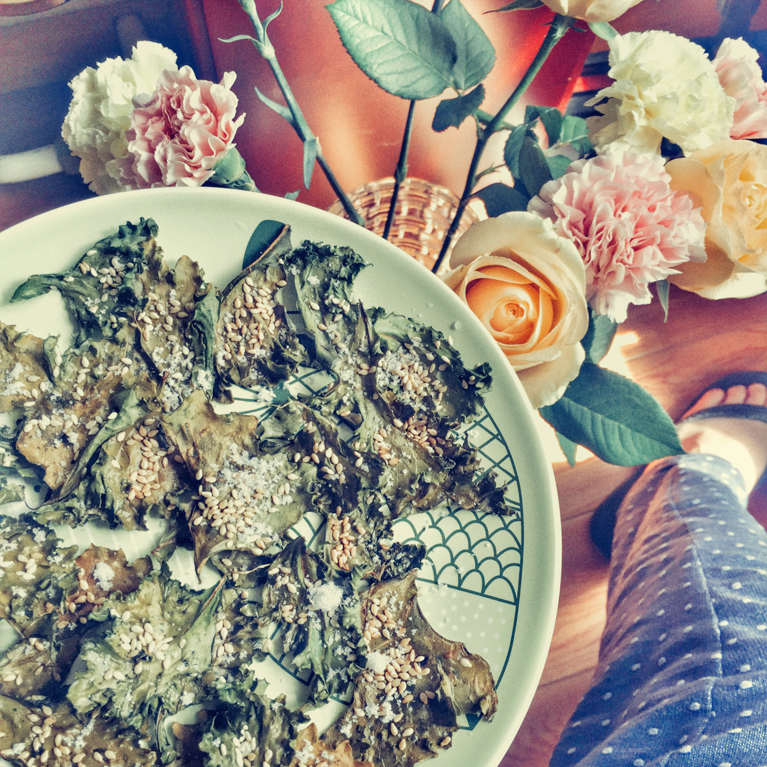 芝麻 Kale Chips 羽衣甘蓝脆片