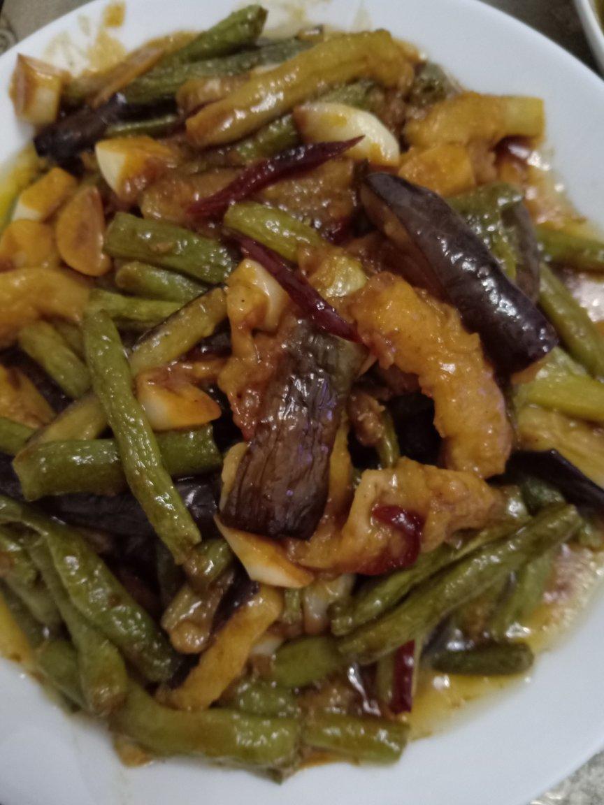 茄子豆角