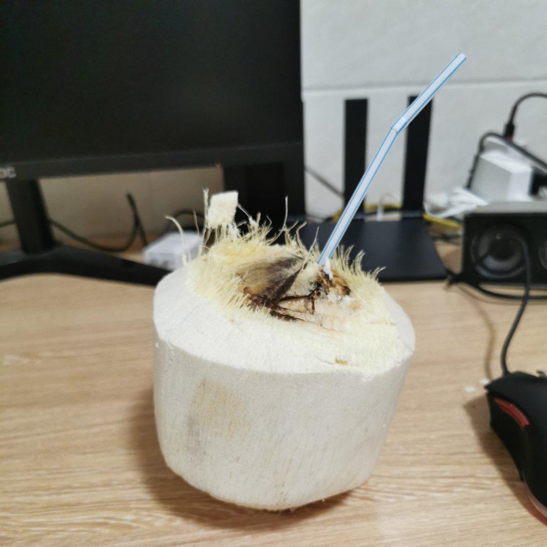 开椰青的诀窍