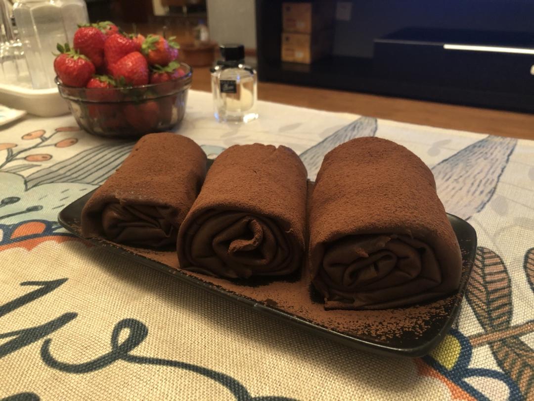 巧克力毛巾卷