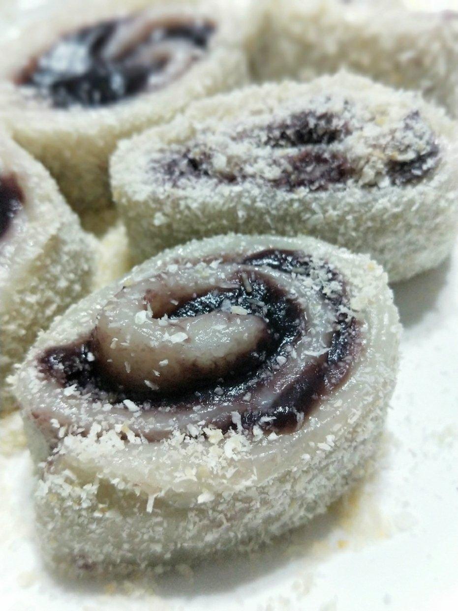 椰蓉豆沙糯米卷