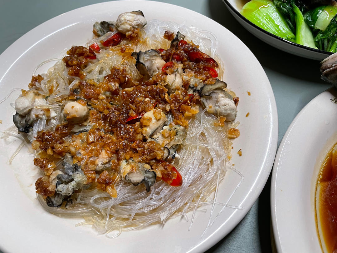 蒜蓉粉丝蒸蚝仔牡蛎肉