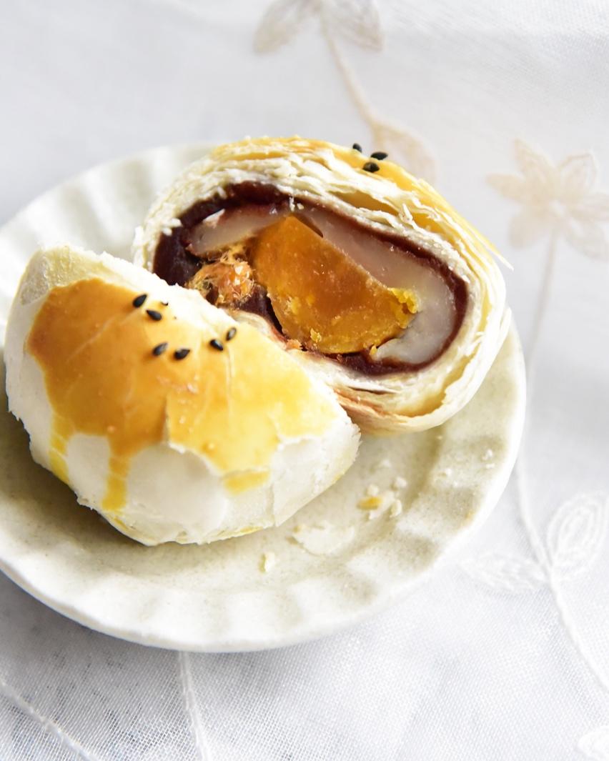 肉松麻薯蛋黄酥（微波炉麻薯）