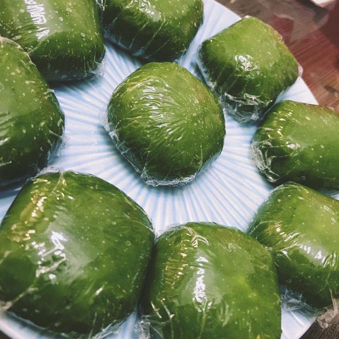 青团 | 咸蛋黄肉松馅