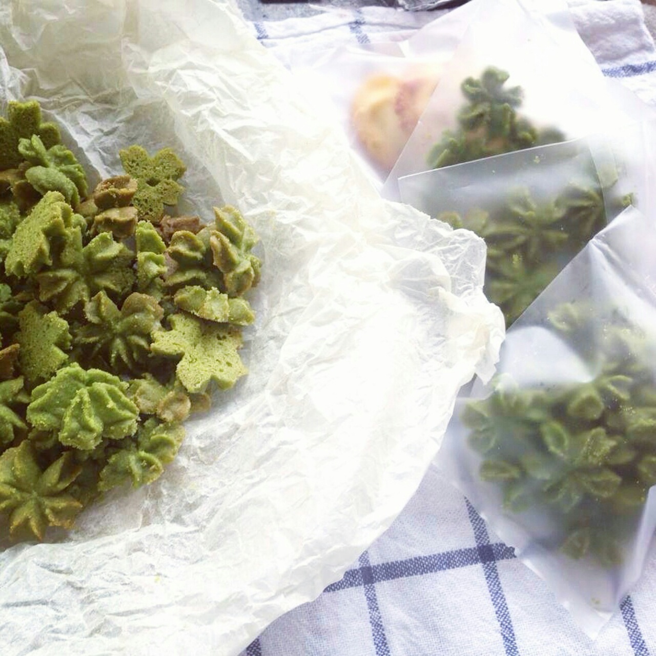 【麦记手作】抹茶拿铁曲奇 美妙的碰撞