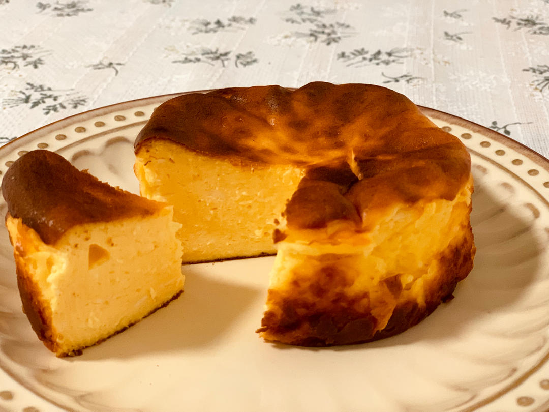 巴斯克芝士蛋糕『最简单的蛋糕』零失败🔥芝士控