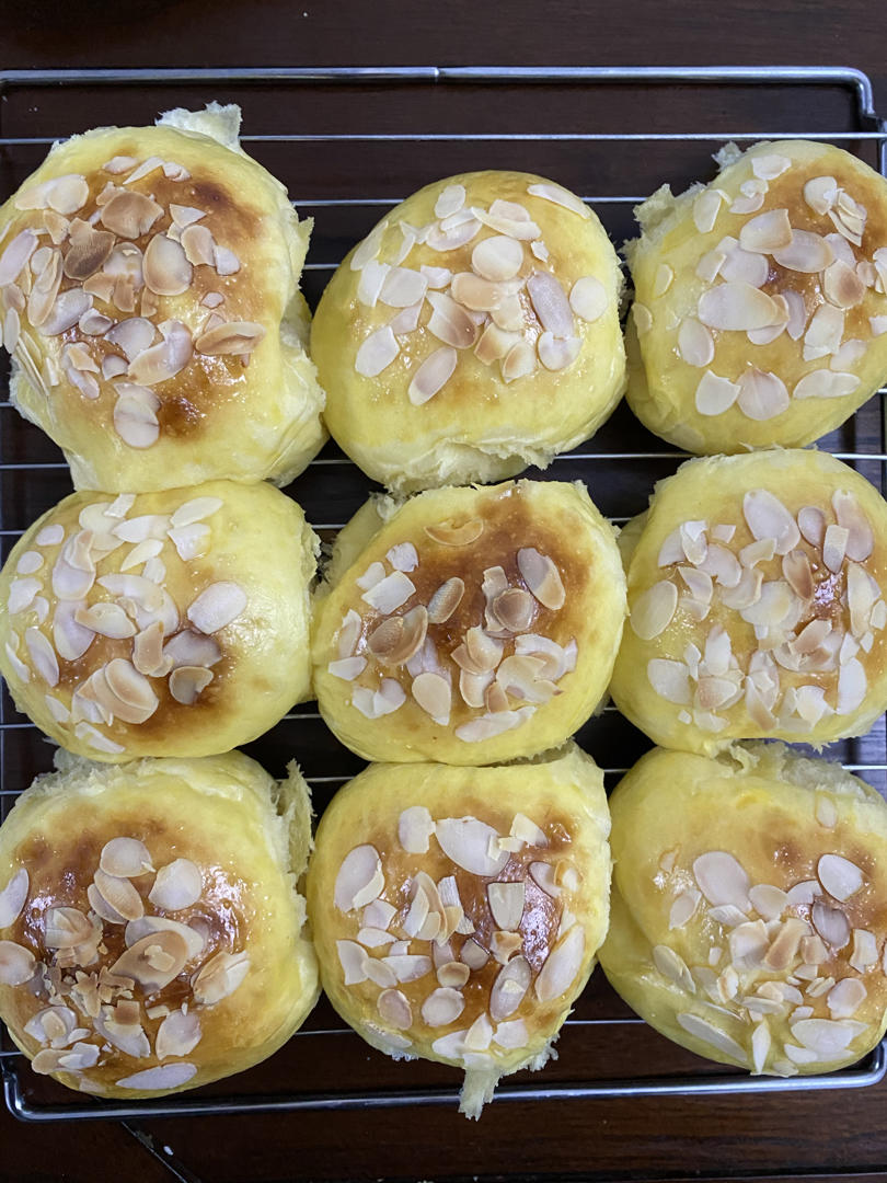 鲜奶油小餐包（一次发酵）