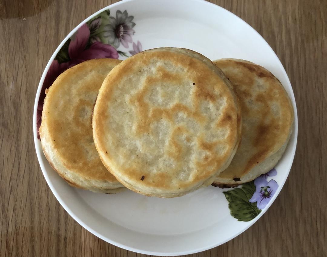 早餐霸王~沉甸甸鸡蛋汉堡