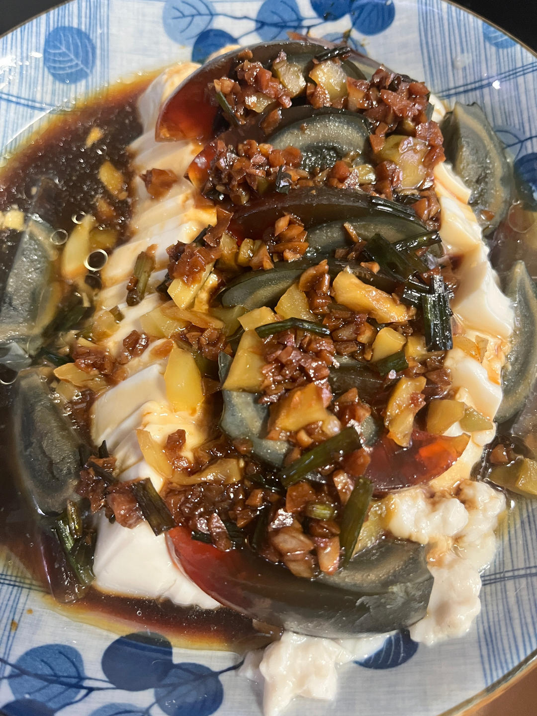 【最佳CP～】凉拌皮蛋豆腐✨